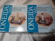 Oneida Studios Lighthouse Point Collection with boxes COA Maine & California