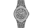 Michael Kors MK7408 Animal Pave Two-Tone Ladies Watch