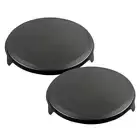 NNEAGS 2X 33CM Reversible Round Cast Iron Induction Crepes Pan Baking Cookie Pan