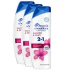 3 Head & Shoulders SMOOTH & SILKY Shampoo + Conditioner Frizz Anti-Dandruff 12.5