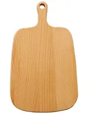 [SOGA] Rectangle Wooden Serving Tray with Handle 26cm in Brown