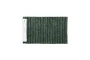 Algodon Polyester Lawson Plush Bath Runner Non-Slip Soft Mat Thyme 50x80cm