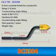 1Pcs Deburring System countersinking Blades BC6304 Compatible
