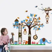 Monkeys in the Tree Wall Sticker Decoration