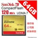 【eYe攝影】SanDisk Extreme CF 64G / 64GB 800X 120MB/s 增你強公司貨終身保固