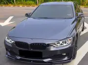 Front Bumper Spoiler Lip Valance Splitter Base Gloss For BMW 3er F30 F35 2016-19 (for: BMW)