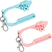 2Pcs Car Seat Openers, Buckle Tool With Keychain, Key Button Opener for All Child Seats
