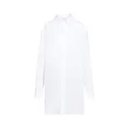 [Maison Margiela] Maison Margiela-Optic White Cotton Shirt-Donna 38 IT
