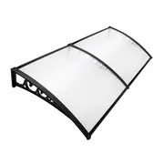 Instahut Window Door Awning 1mx2.4m Transparent Ho