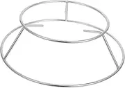 CIMAXIC Stainless Steel Outdoor Pot Rack Firewood Cooking Rack Round Boiler Rack Camping Kitchen Accessory