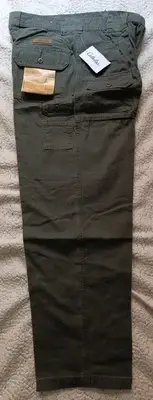 Cabela’s Legendary 7-Pocket Hiker Pants Size 32x30 Cotton Olive /599