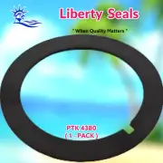 51013600 Gasket, Titan/Sandpiper, Bulkhead, 2-5/8"ID, 3-9/16"OD, Notched For Ame