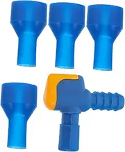 Abaodam 1Set Leakproof Silicone Bite Valve Adapter Kit for Hydration Bladder Connector Nozzles for Cycling Running Camping and Outdoor Sports Versatile Water Bladder