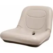 Grey Low Back Seat 142000GR Suitable for Turf Applications UTV Loaders Zero Turn