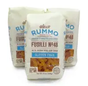 3 Rummo Gluten Free Fusilli No 48 Pasta Brown Rice & Corn 12 oz. EXP. 11/11/2027