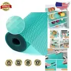 Diagonal Pattern Waterproof Shelf Liners - Non-Adhesive Kitchen & Fridge Mat