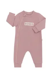 [Bonds] Bonds Newbies Tech Sweats Zip Wondersuit in Jupiter Size: 0-3 Months 0-3 Months Jupiter