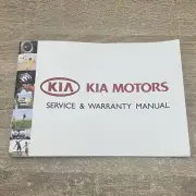 NEW BLANK KIA SERVICE LOG BOOK BOOKLET 2008-2012