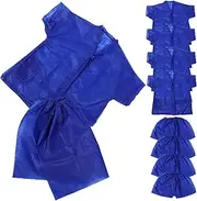 Yardwe 5 Sets Women Sauna Suit Disposable Spa Bathrobe Thermal Tights Spa Wear for Women Comfortable