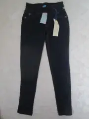 Girls Size 5 Pumpkin Patch Comfy Jean Style Leggings jeggings pants Navy
