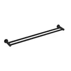 Nero Tapware Mecca Double Towel Rail 600mm Matte Black NR1924dMB
