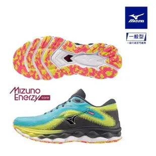 【MIZUNO 美津濃】WAVE SKY 7 男款慢跑鞋 J1GC230203(慢跑鞋)