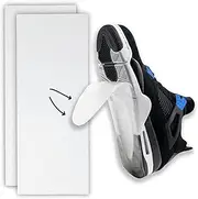 [Sneaker Soul US] SneakerSoul Sole Protector (1 Pair) - 6" x 15" Clear Shoe Sole Protector for Sneakers - Fits Jordans, AF1, (Sizes up to US 14) - Durable, Non-Slip, Easy Application, Lasts 30+ Days, Non-Residue,