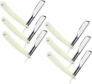 TOVINANNA Men's Manual Shaver Set Vintage Barber Razor Hair and Eyebrow Shaving Kit Safe Shaving No Cutting Tool
