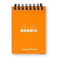 在飛比找蝦皮商城優惠-RHODIA Wirebound Pad/ A6/ Oran