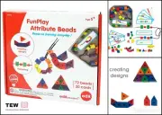 Edx Attribute Beads Threading 92p STEAM Teacher resource numberacy