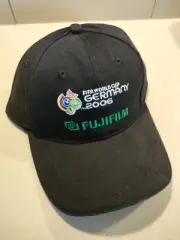 New Black Cap FIFA 2006 World Cup, Germany, Sponsor Logo Fujifilm
