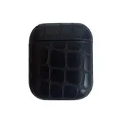 Stone Texture Anti-lost Dropproof Wireless Earphones Charging Box Protective Case for Apple AirPods