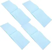 JEWEDECO 4pcs Lined Legal Pad Notebook Memo Pad for Students Office Travelers A5 Size Portable Memo