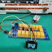 ATU100 Automatic Antenna Tuner Kit 100W w/ 0.96-Inch OLED Display DIY KIT