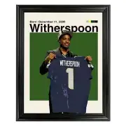 Devon Witherspoon Framed Sports Art Photo by Thomas Maxwell