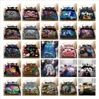 Single Double Queen King Size Quilt/Doona/Duvet Cover and Pillowcase Bedding Set