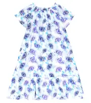 [Vilebrequin Kids] Vilebrequin Kids Floral cotton dress Y 14 blue