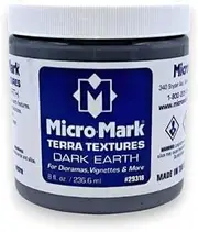 Terra Textures, Dark Earth for Dioramas, Gaming Figures, Displays, Train Layouts and More, Made in USA