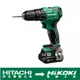 【台北益昌】 原 日立 HITACHI 更名 HIKOKI DV12DD 12V Peak 無刷震動電鑽 雙電4.0AH