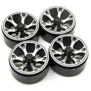 4PCS Alloy 1.9 inch Wheel Rims Beadlock for RC 1/10 Axial SCX10 4wd D90 CC01