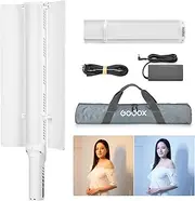 GODOX LC1000Bi LED Light Stick Lighting,65W / 100W （P Model） Bi-Color 2500K-8500K Adjustable, CRI 95 TLCI 96 Accurate Color, 11 FX Lighting Effects,with Barndoor&Soft Diffuseur Support APP Control