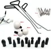 Houshan Paintless Dent Repair Tools 6 Pieces of Dent Removal Rods with Awl Head