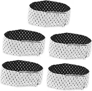 LOORGVEL 5pcs Jersey Sleeves Balm Grip Fasteners Holder Key Armbands Sleeve Straps for Shirts Sleeve Ties Adjustable Straps Shin Guard Straps Collar Net Switch Polyester Mesh Fabric