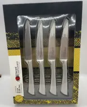 Baccarat Damashiro 4 Piece Steak Knife Set 12.5cm Brand New Japanese Steel 420J2