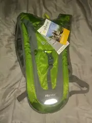 Outdoor Products Kilometer Hydration Pack Green/Gray with bladder