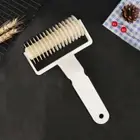 Pull A Roller Cutter Plastic Lattice Wheel for Dough Cookie Pie Pastry Net Pizza