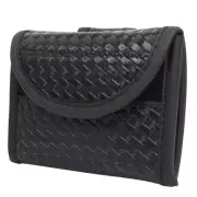 Basketweave Glove Holder PU Leather Glove Flat Latex Glove