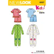 New Look Sewing Pattern N6537 6537 Toddlers and Child Cozywear