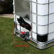 S60x6 Ibc Water Tank 1000l Ton Bucket Switch Connector Garden Hose Connector
