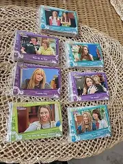 7 Packs Disney Topps Hannah Montana Pop Star Quiz Assortment Of 30 Cards.